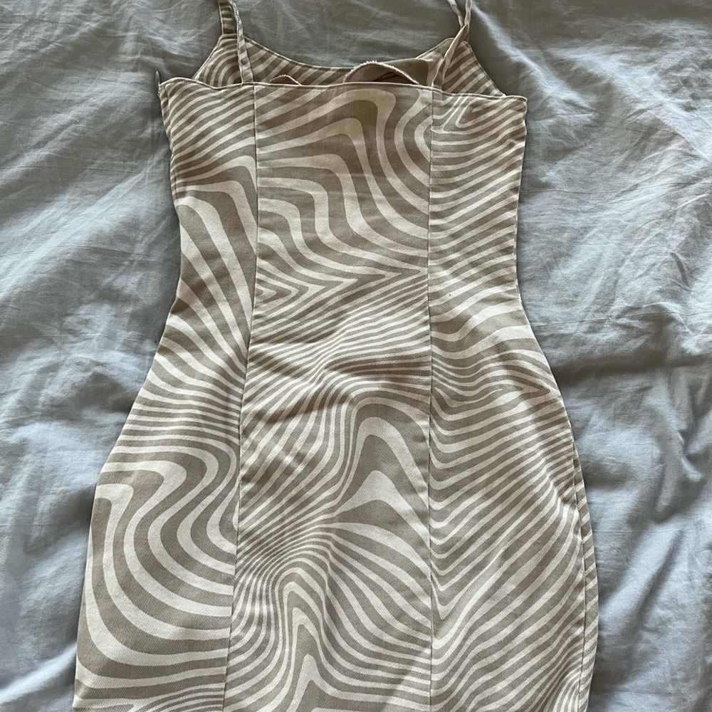 cream dress